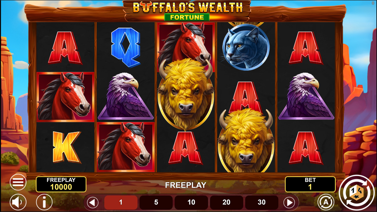 Buffalo's Wealth Fortune gameplay screenshot