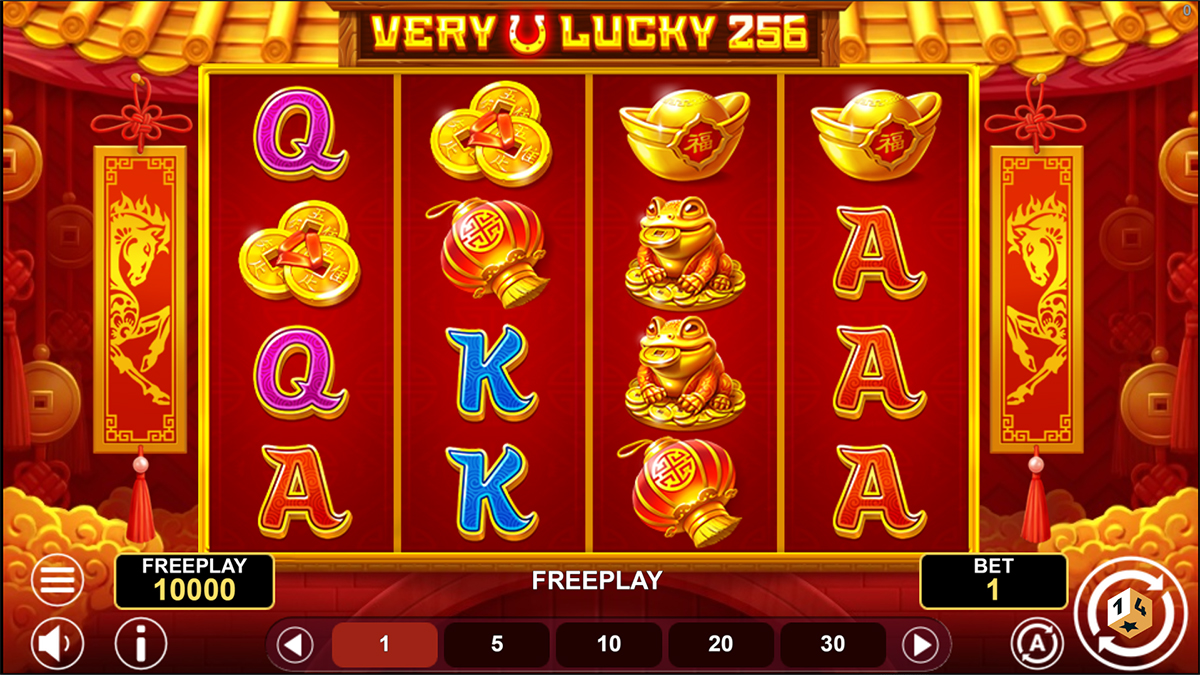 Very Lucky 256 gameplay screenshot