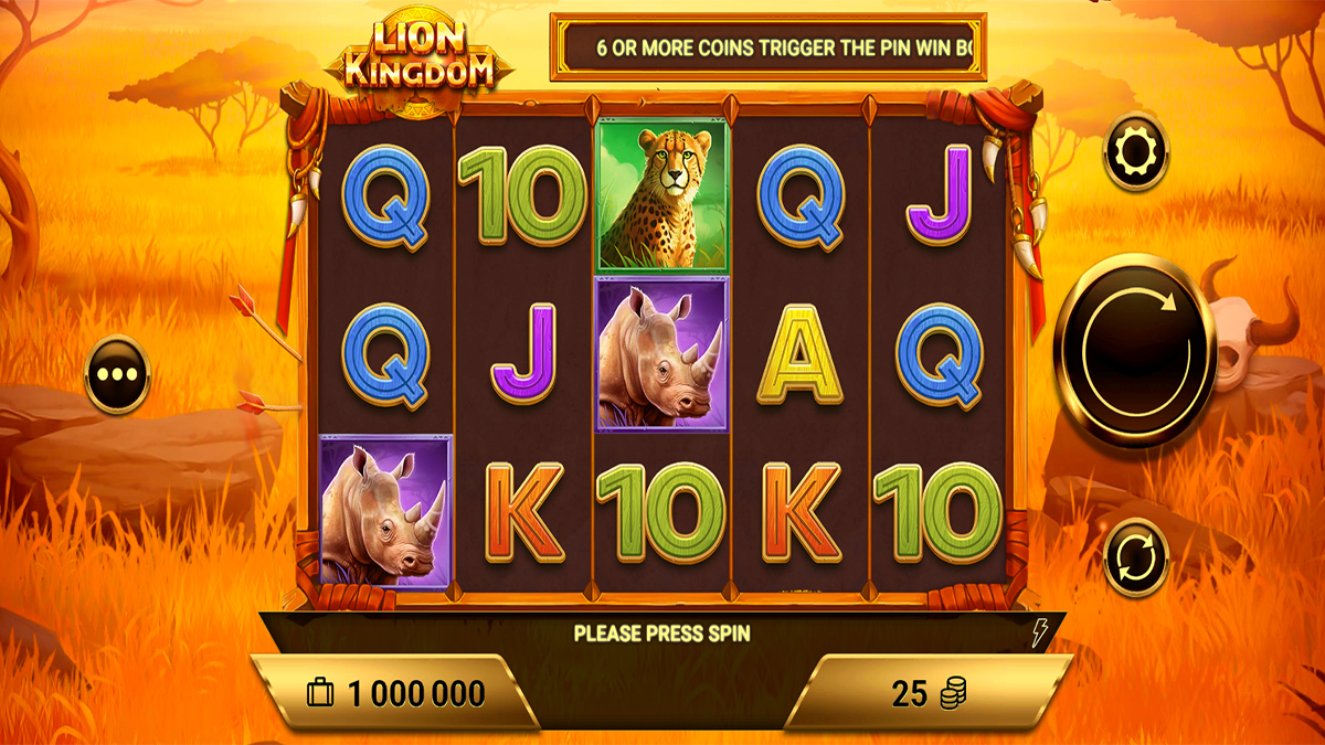 Lion Kingdom gameplay screenshot