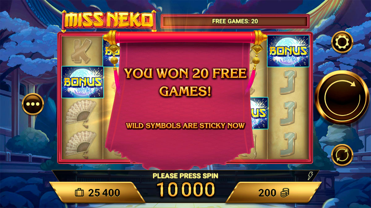 Miss Neko gameplay screenshot