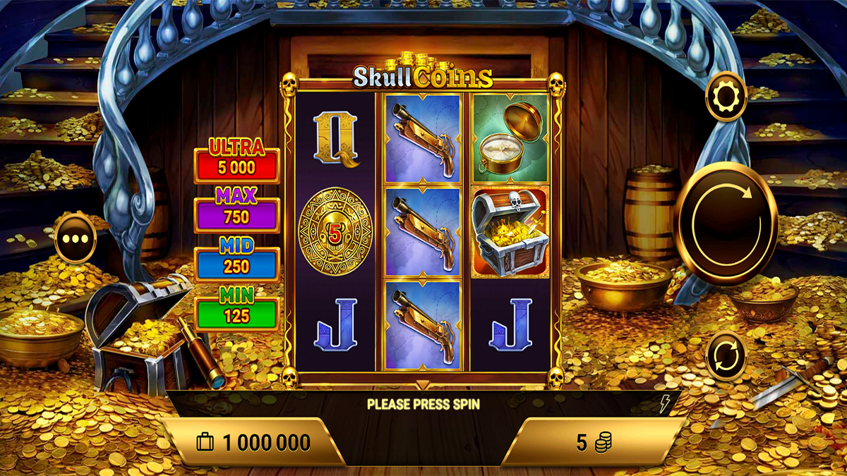 Skull Coins gameplay screenshot