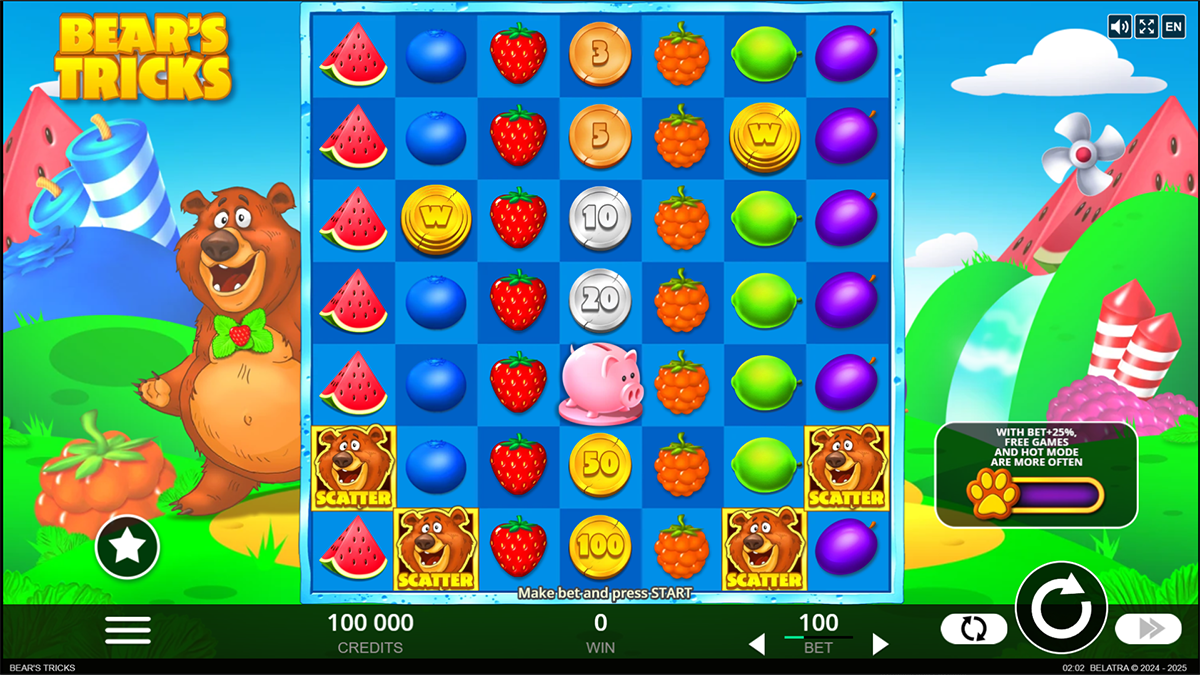 Bear's Tricks gameplay screenshot