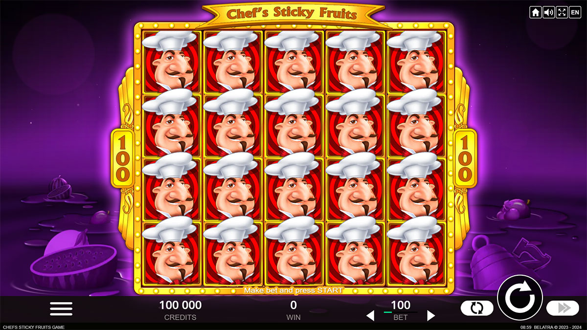 Chef's Sticky Fruits gameplay screenshot