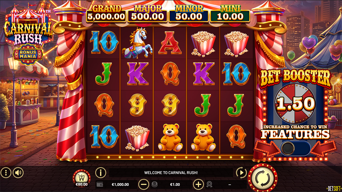 Carnival Rush gameplay screenshot
