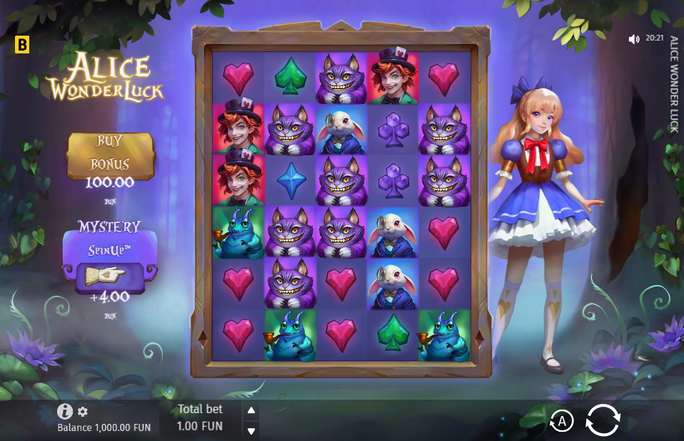 Alice Wonderluck gameplay screenshot