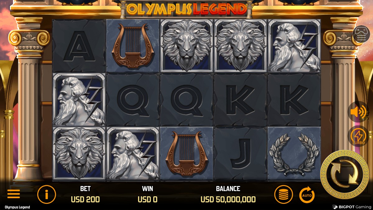 Olympus Legend gameplay screenshot