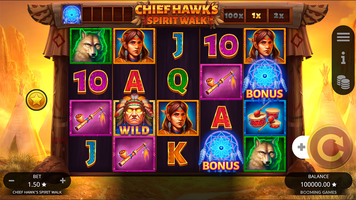 Chief Hawk's Spirit Walk gameplay screenshot