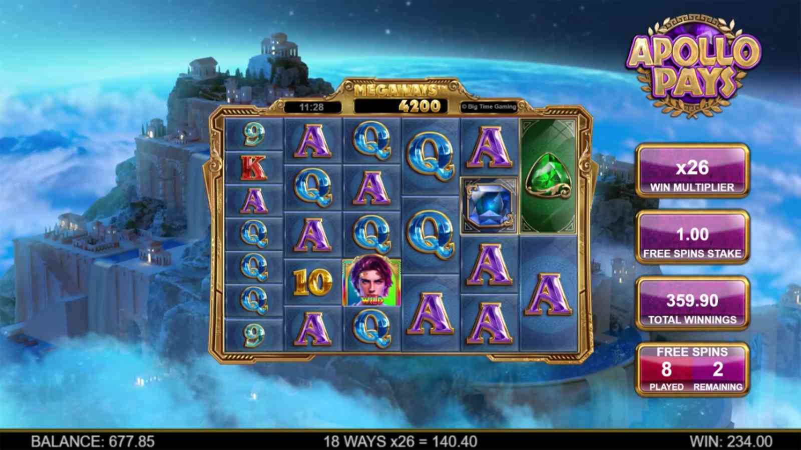 Apollo Pays gameplay screenshot