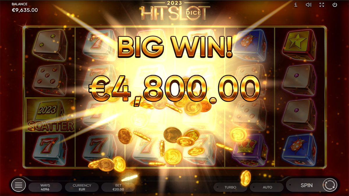 2023 Hit Slot Dice gameplay screenshot