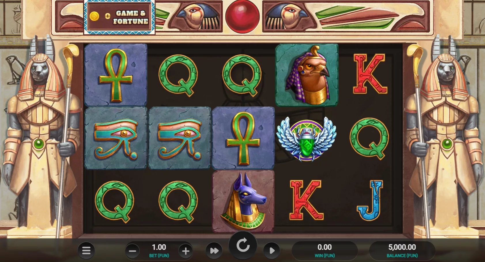Curse of Ra gameplay screenshot