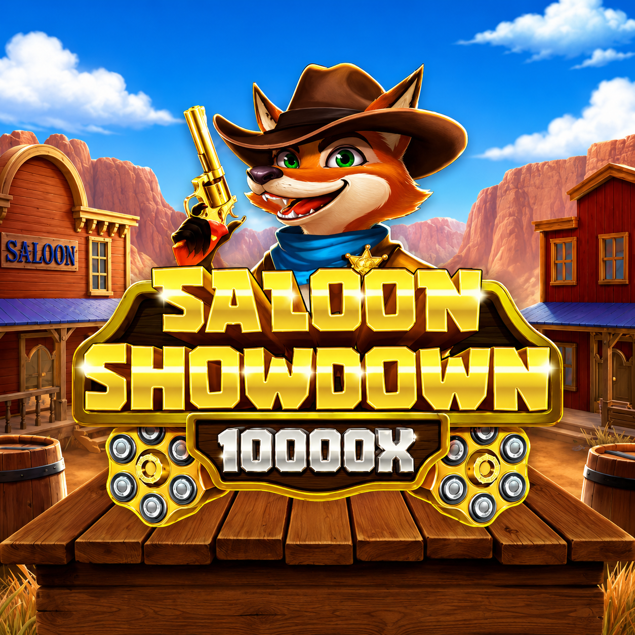 Saloon Showdown 10,000x slot by Four Leaf Gaming