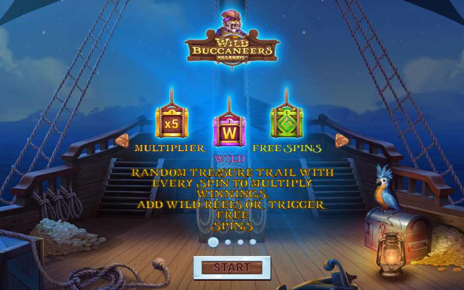 Wild Buccaneers Megaways gameplay screenshot