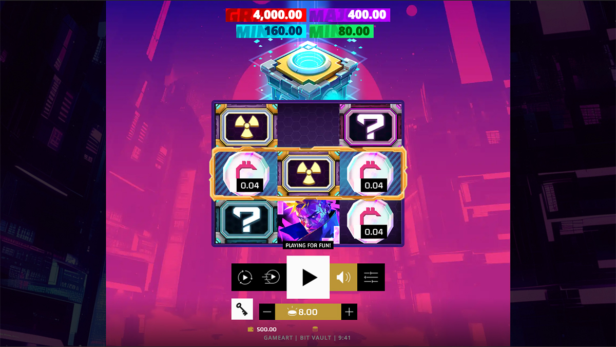 Bit Vault gameplay screenshot