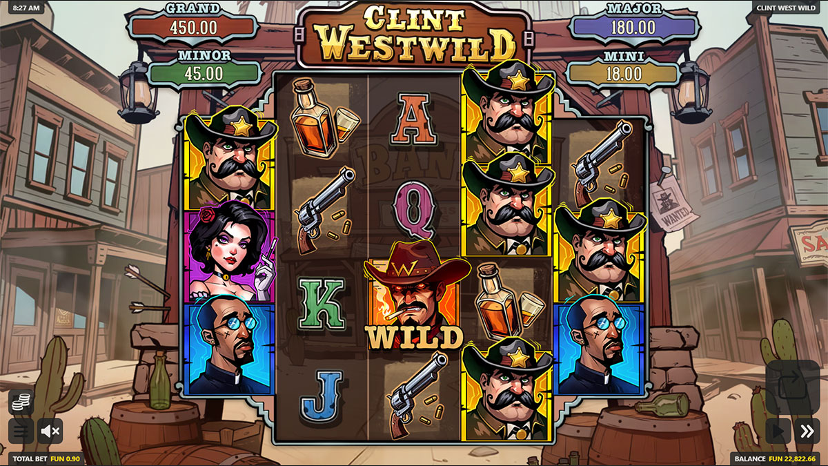 Clint Westwild gameplay screenshot