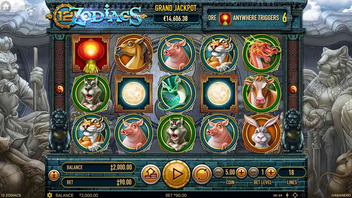 12 Zodiacs gameplay screenshot