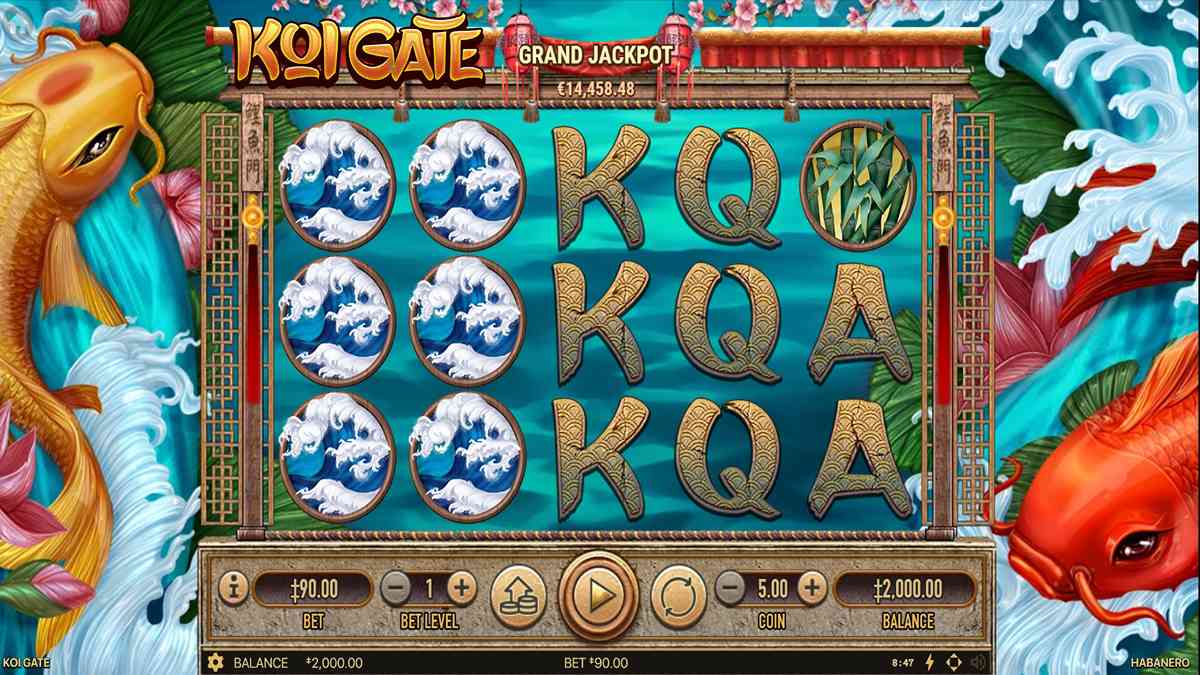 Koi Gate gameplay screenshot