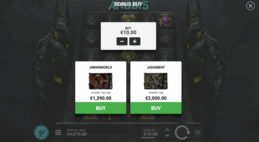 Hand of Anubis gameplay screenshot