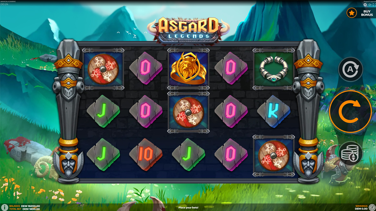 Asgard Legends gameplay screenshot