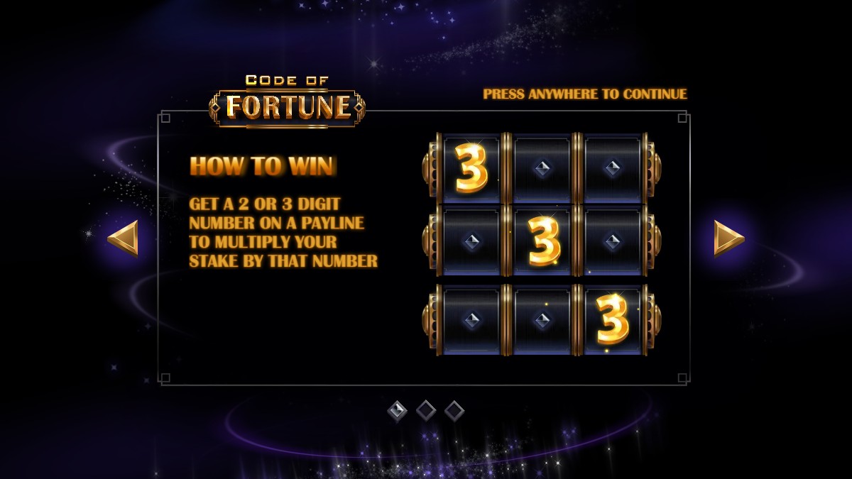 Code of Fortune slot by Mancala Gaming