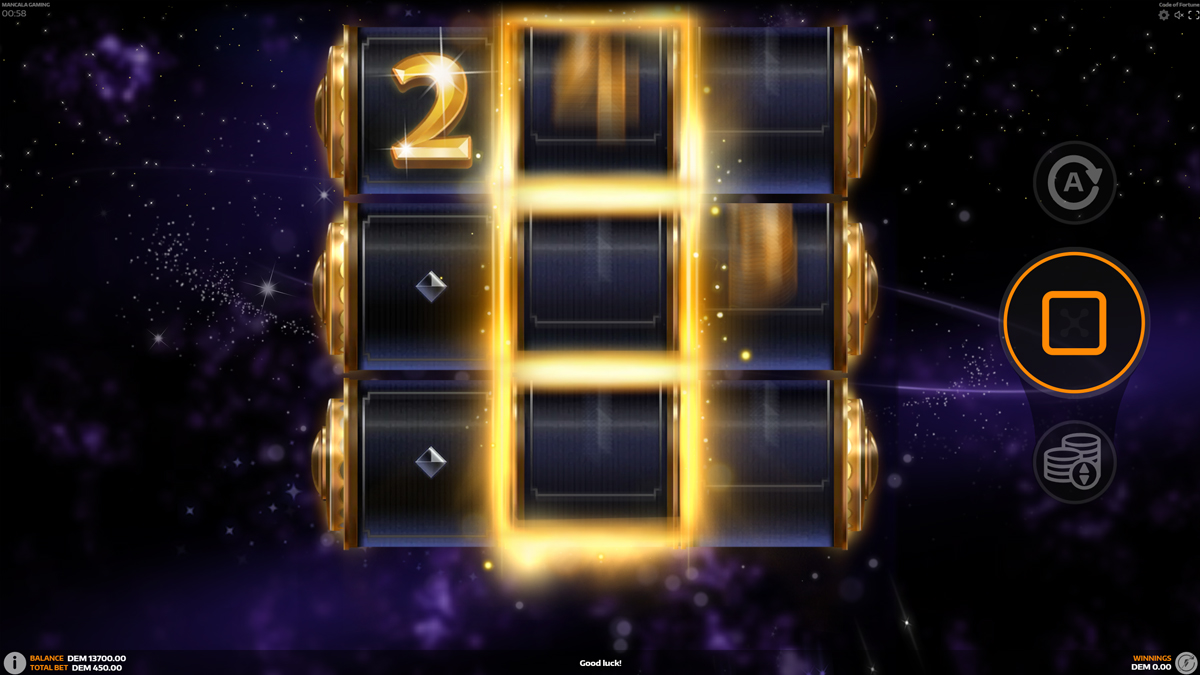 Code of Fortune gameplay screenshot