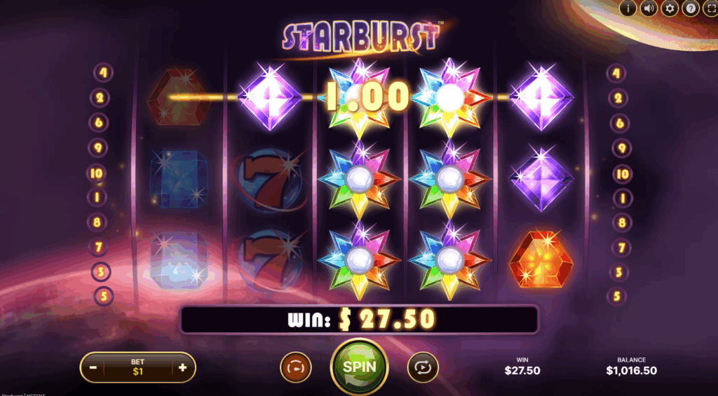 скриншот игрового процесса Starburst