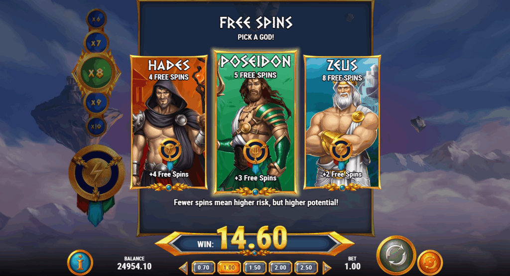 Rise of Olympus Extreme gameplay screenshot
