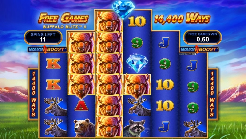 Buffalo Blitz 2 gameplay screenshot