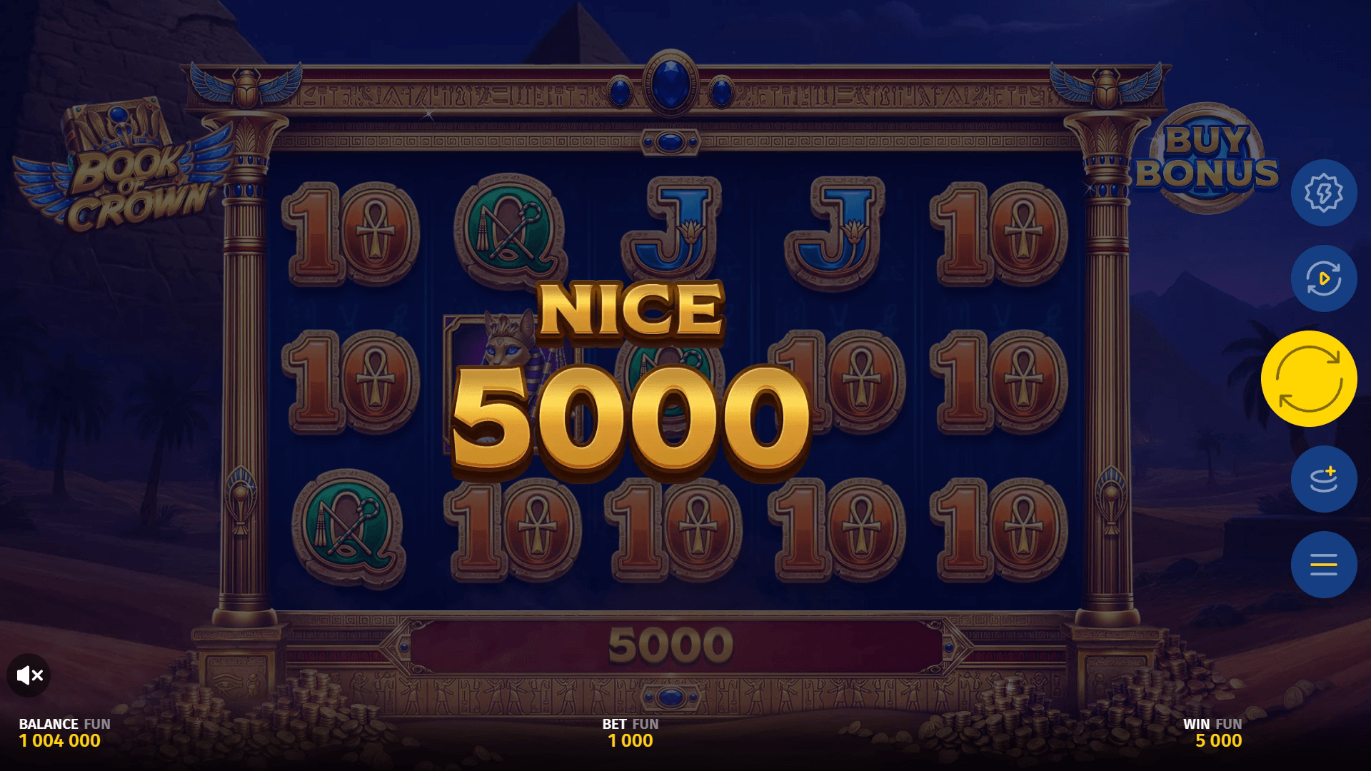 Book of Crown gameplay screenshot
