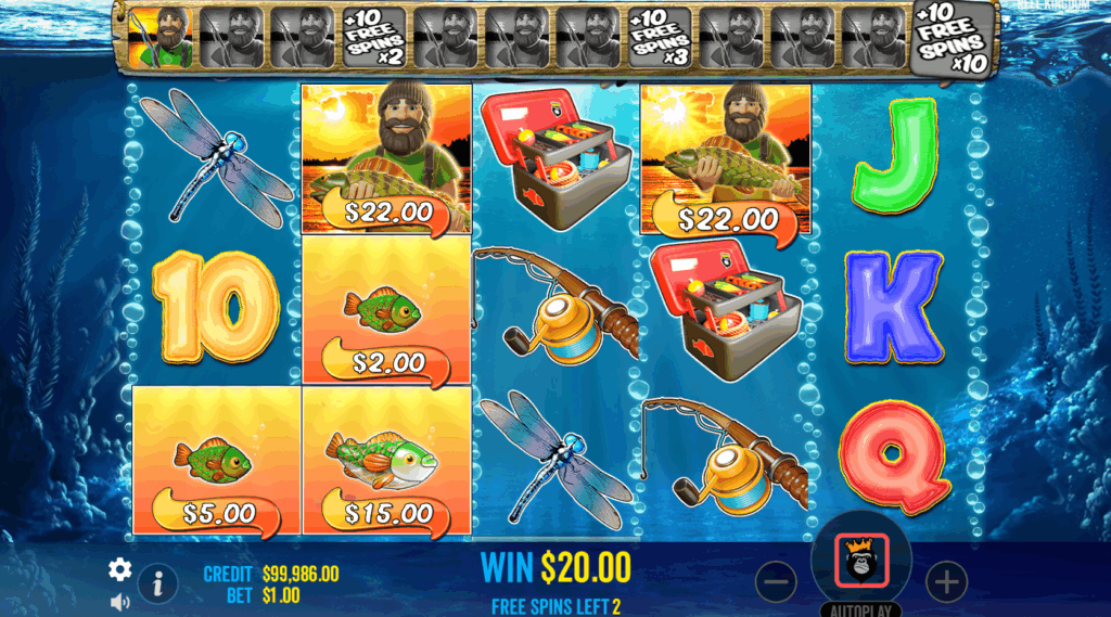 Big Bass Bonanza gameplay screenshot