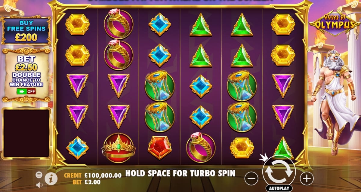 Gates of Olympus gameplay screenshot