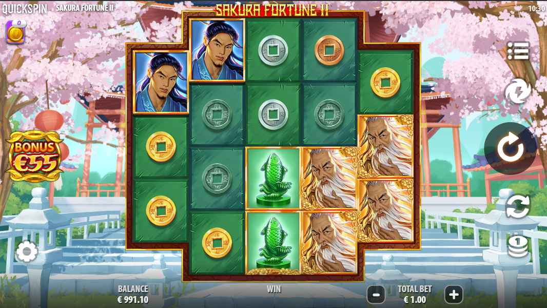 Sakura Fortune 2 gameplay screenshot