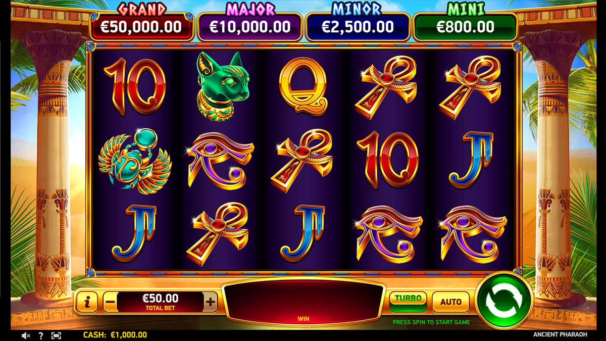 Ancient Pharaoh gameplay screenshot