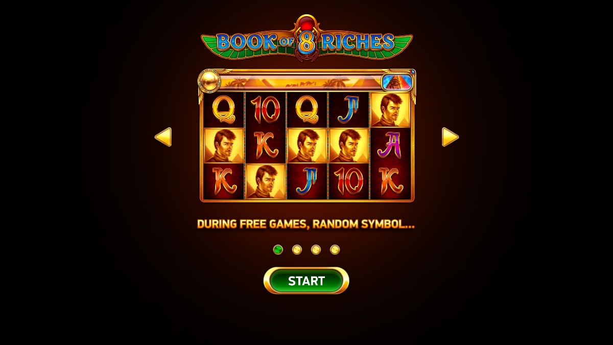 Book of 8 Riches slot by RubyPlay