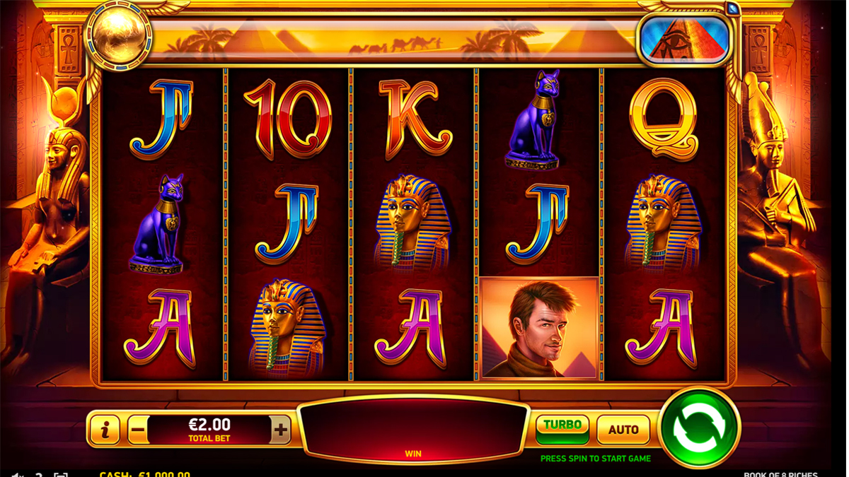 Book of 8 Riches gameplay screenshot