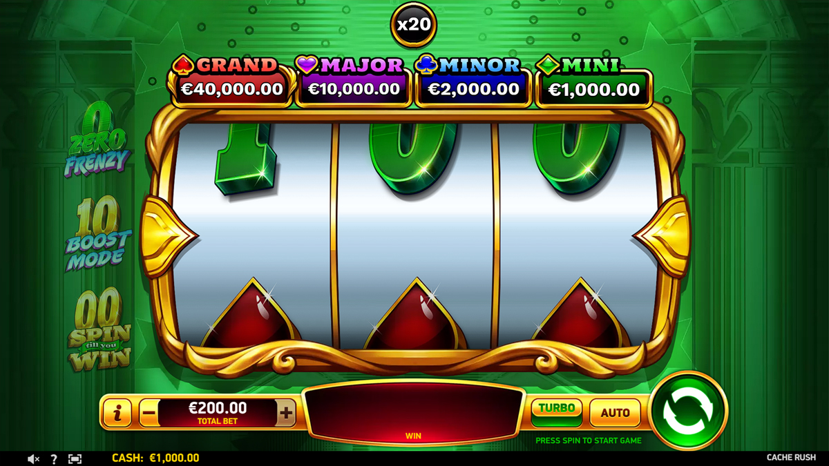 Cache Rush gameplay screenshot