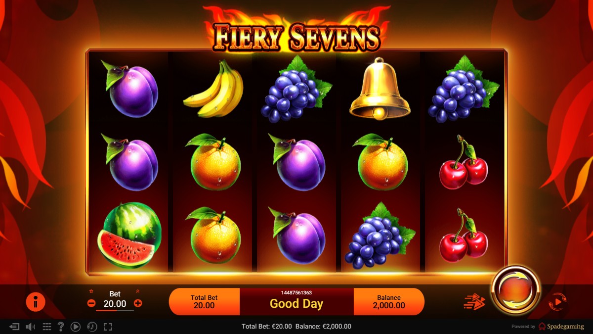 Fiery Sevens gameplay screenshot
