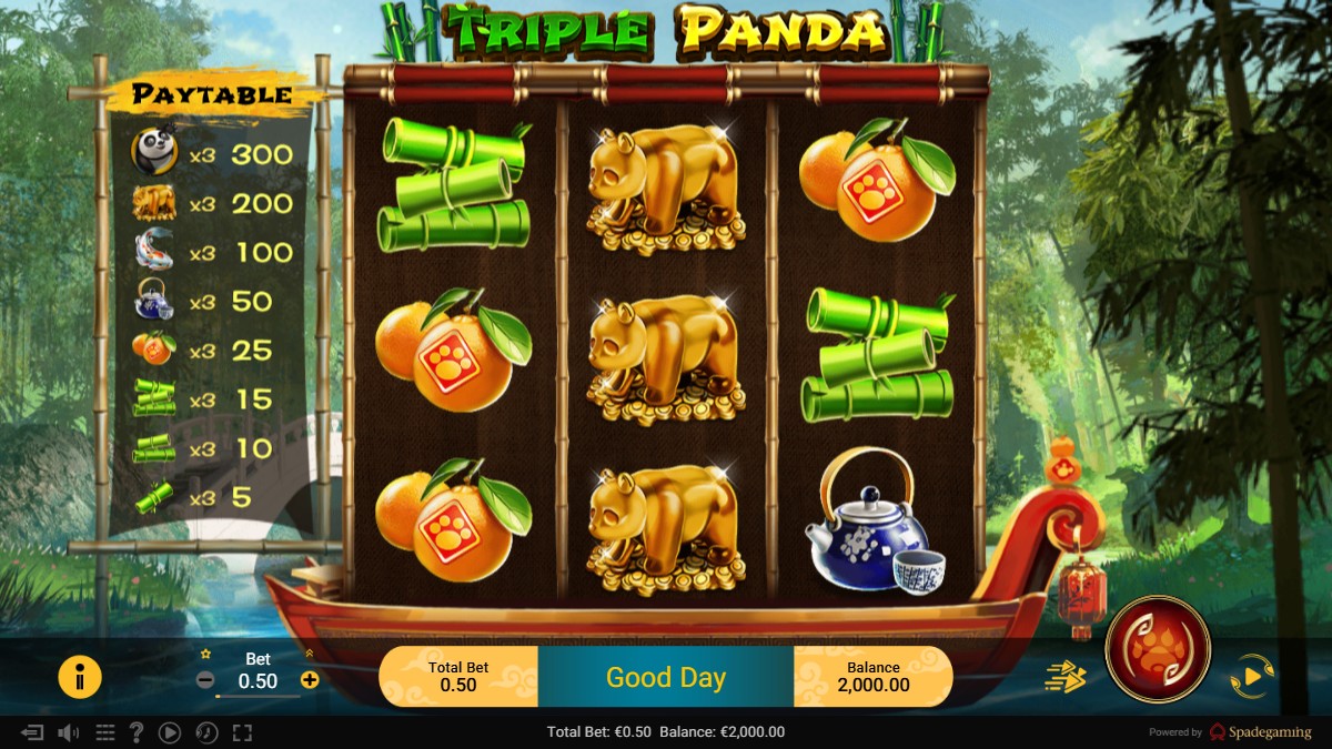 Triple Panda gameplay screenshot