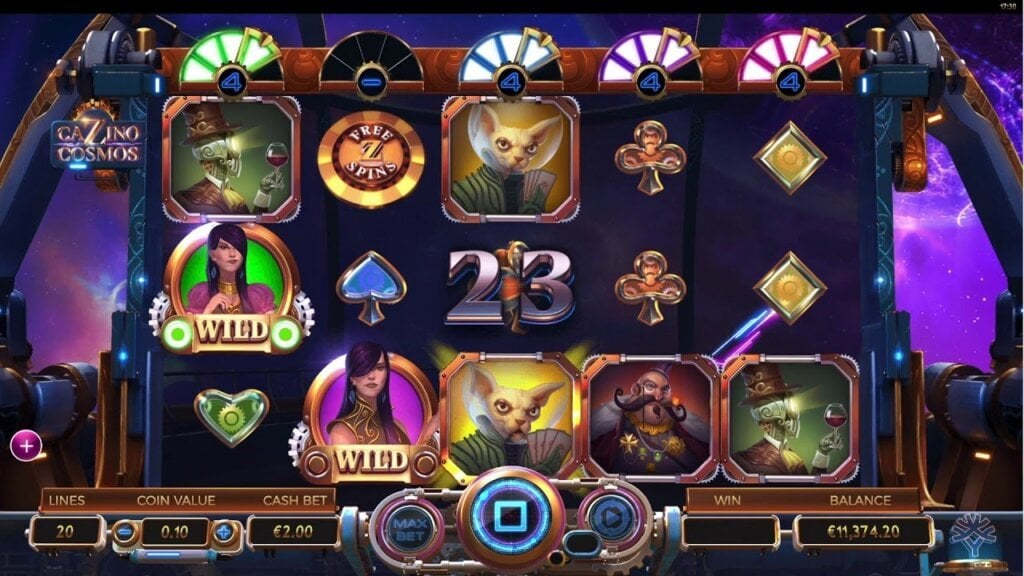 Cazino Cosmos gameplay screenshot