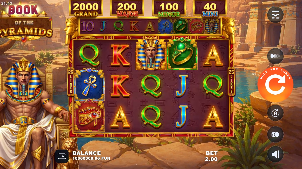 Book of the Pyramids gameplay screenshot