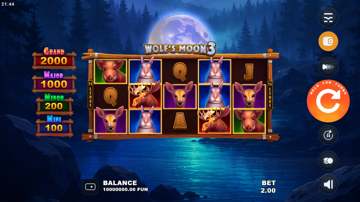Wolf's Moon 3 gameplay screenshot